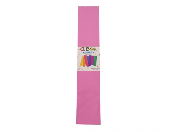 PAPEL CREPE COM ROSA 2mx50cm