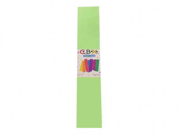 PAPEL CREPE COM VDE MANZAN  2mx50cm