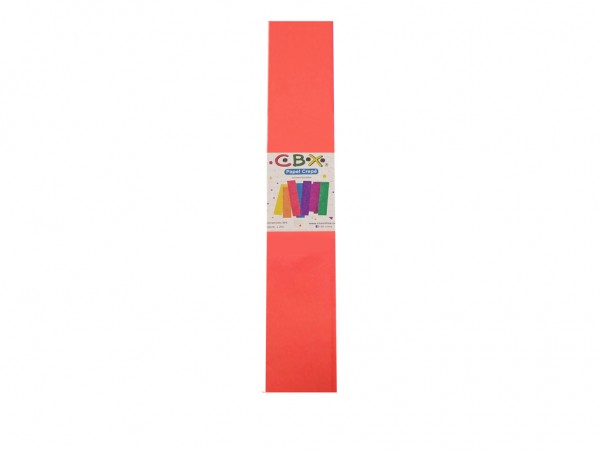 PAPEL CREPE FLUO NARANJA 2mx50cm