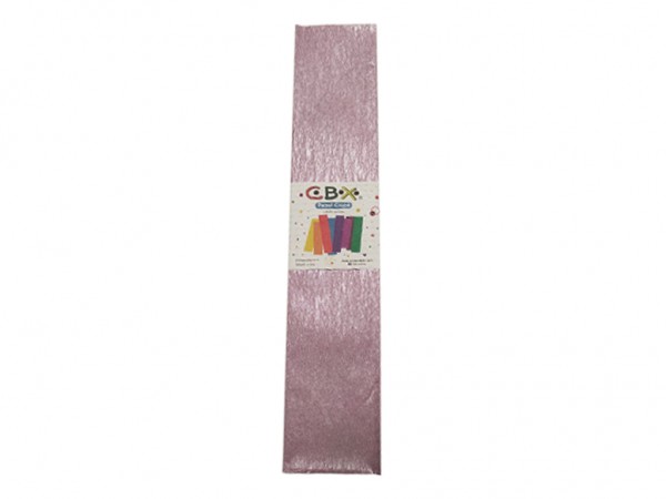 PAPEL CREPE PERLADO LILA 2mx50cm