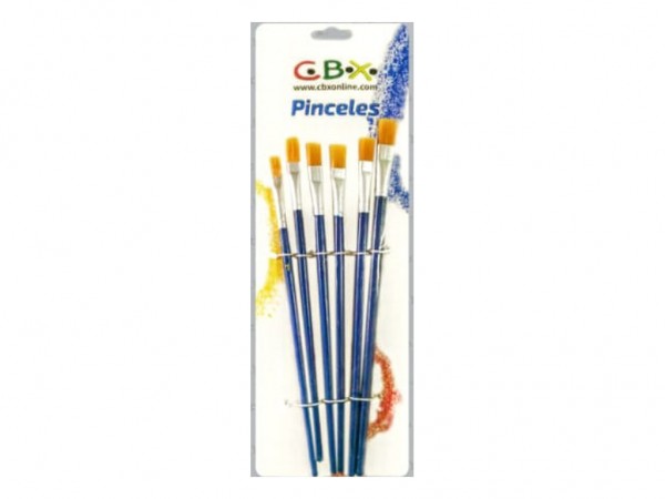 PINCELES CBX LINEA ECO x6 unid CHATOS