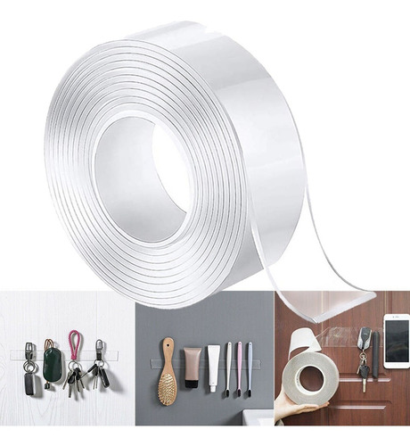 SILICONA CINTA ADHE DOBLE FAZ 10mm 1M