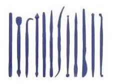 ESTECAS PLASTICAS x12 PARA PORCELANA