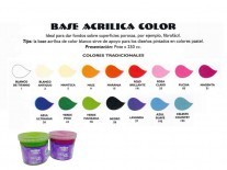 BASE ACRILICA DEGAS FUCSIA 200cc
