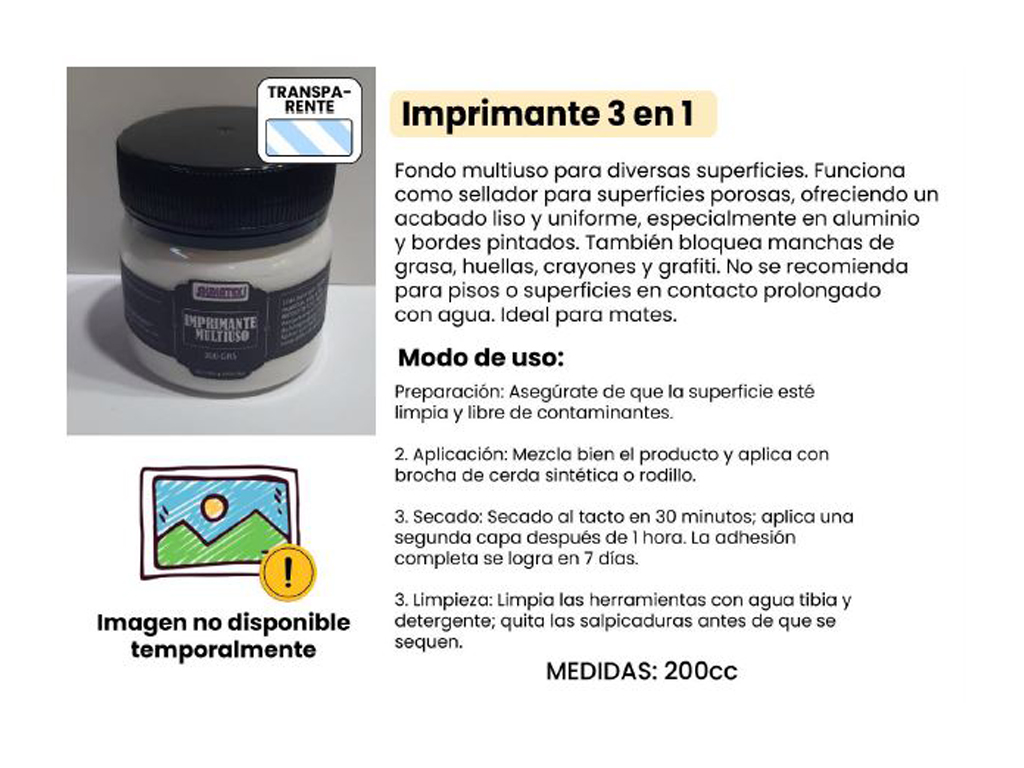 IMPRIMANTE MULTIUSO 3 EN 1 x200cc
