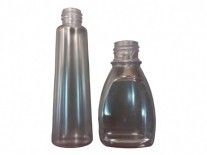 BOTELLA PVC TRANSPARENTE 70cc boca24mm