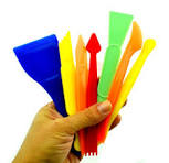 HERRAMIENTAS PLASTICAS PARA MASAS C/U