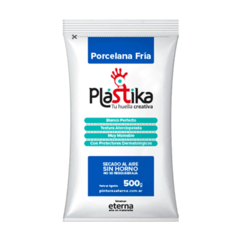 PORCELANA FRIA PLASTIKA ETERNA 500g