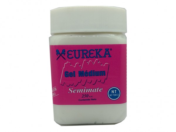 GEL MEDIUM SEMIMATE 250cc EUREKA