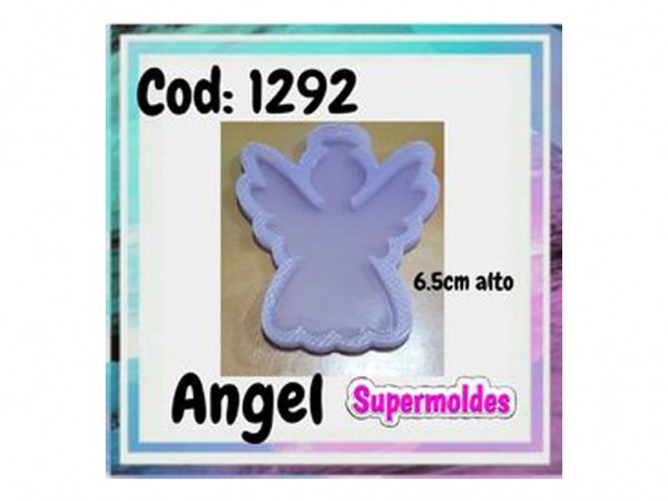 MOLDES SILICONA ANGEL 6.5 cm ALTO