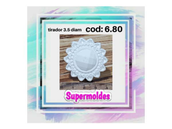 MOLDES SILICONA TIRADORES C