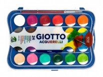 ACUARELAS GIOTTO x24 COLORES MAS PINCEL