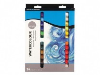 ACUARELAS SIMPLY x12ml SET x24 COLORES
