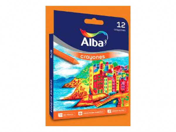 CRAYONES ALBA TRAD GR x12