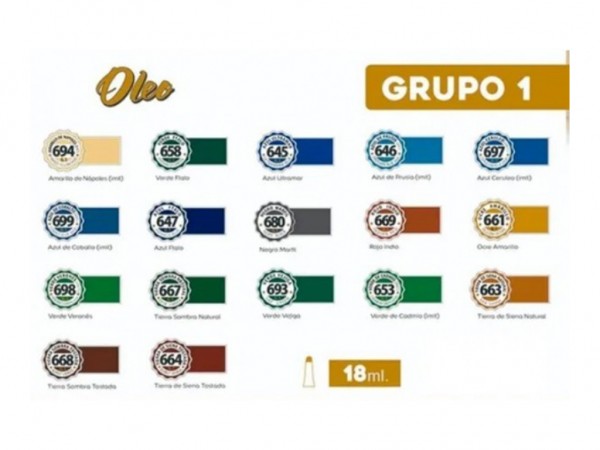 OLEO ALBA G1 694/AMARILLO NAPOLES 60ML