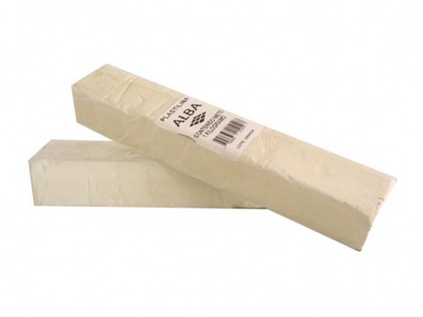 PLASTILINA ALBA BCO x1000g