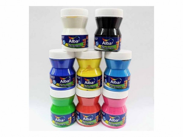TEMPERAS ALBA T CELESTE 200ML