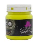 TEMPERAS ACUAREL 250g FLUO AMARILLO
