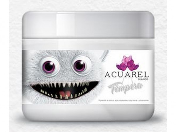 TEMPERAS ACUAREL 250g MARRON