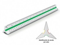 ESCALIMETRO PLANTEC 30cm BAJAS C/COLORES