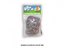 BANDAS ELASTICAS COLOR 50g