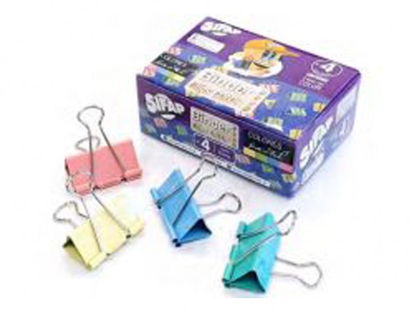 BINDER SIFAP N4 COLORES PASTELES C/U