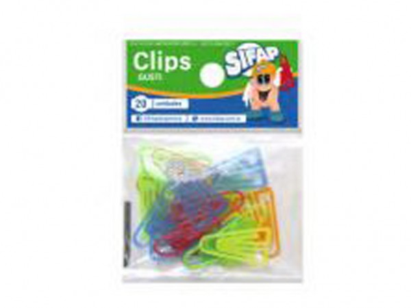 CLIPS PLASTICOS x20und