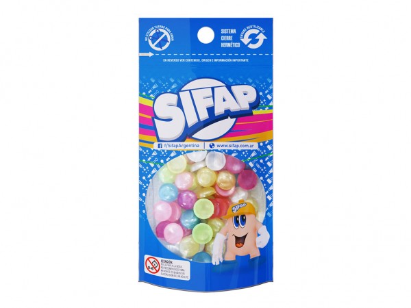 MEDIA PERLA SIFAP SURTIDO PERLADO 20g
