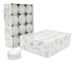 VELAS NOCHE x24 unid CON 24 LATITAS