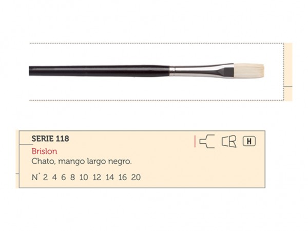 PINCEL CASAN 118/06 CHATO CERDA SINTET