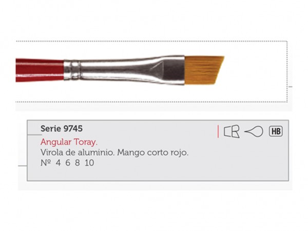 PINCEL CASAN ANGULAR 9745/08 SINTETICO