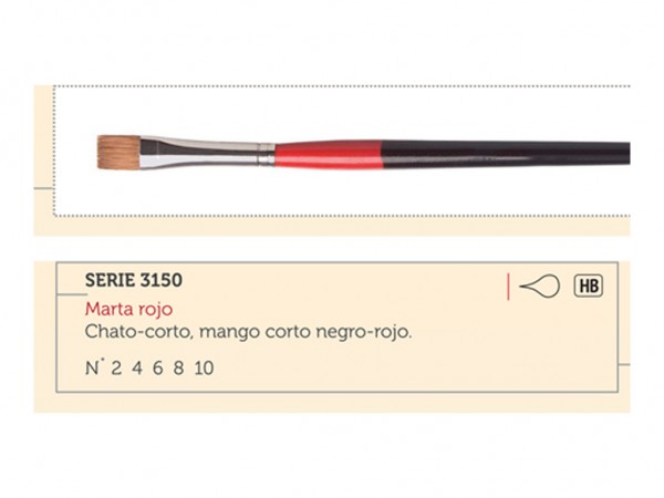 PINCEL CASAN CHATO 3150/02 PELO MARTA