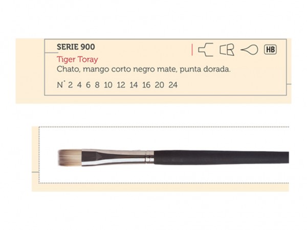 PINCEL CASAN CHATO 900/10 SINTETICO
