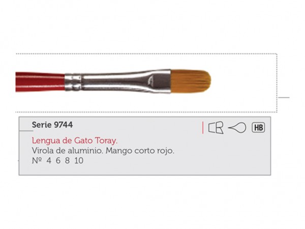 PINCEL CASAN LENGUA DE GATO 9744/06 SINT