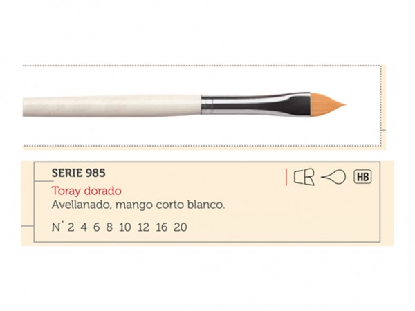 PINCEL CASAN LENGUA DE GATO 985/08 SINT