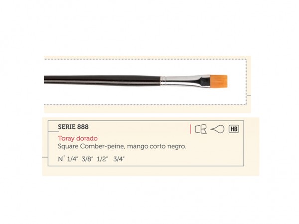 PINCEL CASAN RAKE 888/3-4 SINTETICO