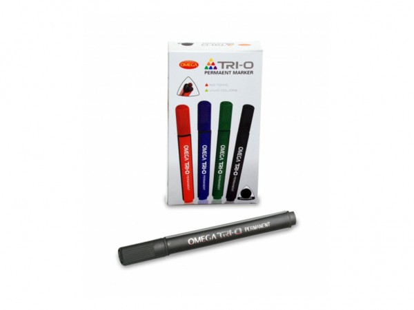 MARCADOR INDELEBLE GRUESO NEGRO