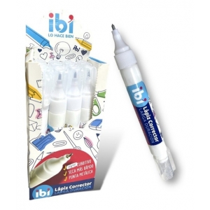 CORRECTOR LAPIZ IBI PUNTA METAL
