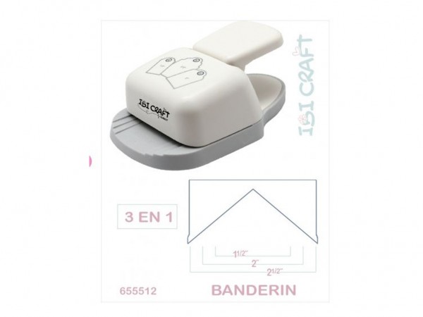 PERFORADORA PARA BANDERIN REGULABLE