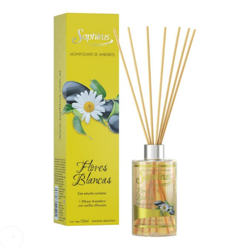 DIFUSORES AROMATICOS FLORES BLANCAS 125ml