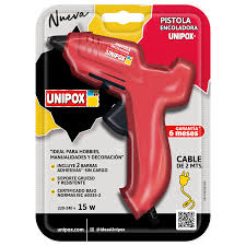 PISTOLA SILICONA ENCOLADORA 15w UNIPOX