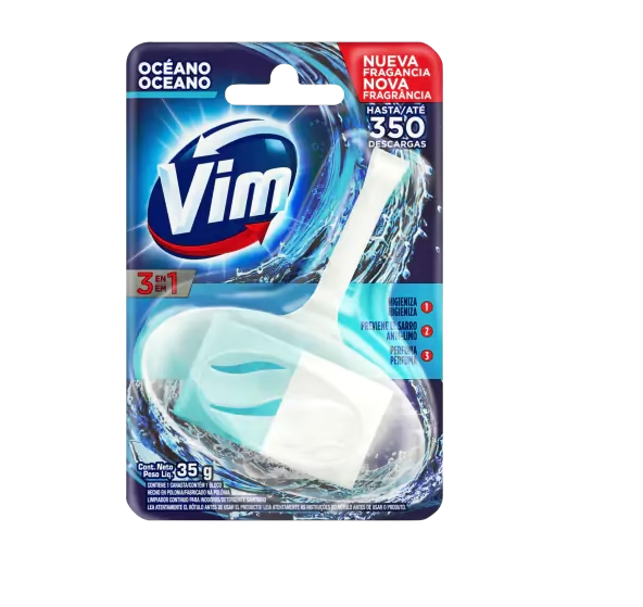 CANASTA INODORO SOLIDA 4EN1 VIM OCEANO 35g