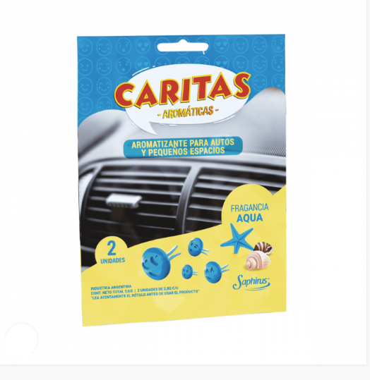 AROMATIZANTE AUTO "CARITAS" AQUA