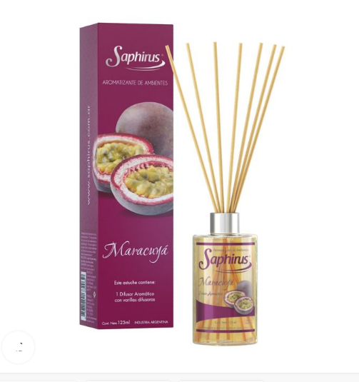 DIFUSORES AROMATICOS MARACUYA 125ml
