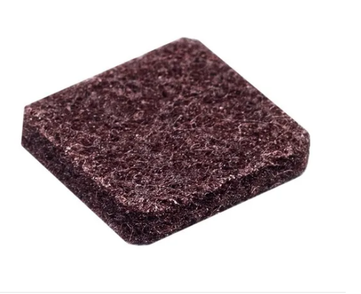 TOPETINA CUADRADA 4cm 4 UNIDADES