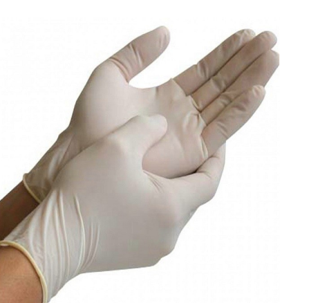 GUANTES DE LATEX C/U