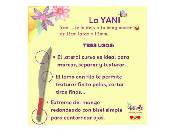 HERRAMIENTAS PORCELANA YANI