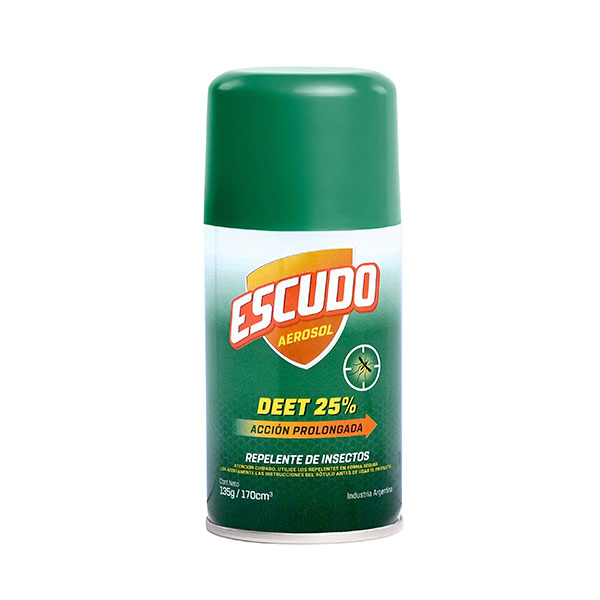 REPELENTE ESCUDO AEROSOL LARGA DURACION VERDE