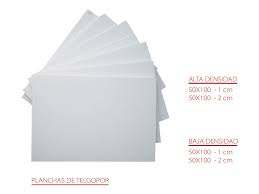 TELGOPOR ALTA DENS PLANCHA 50X100 2cm