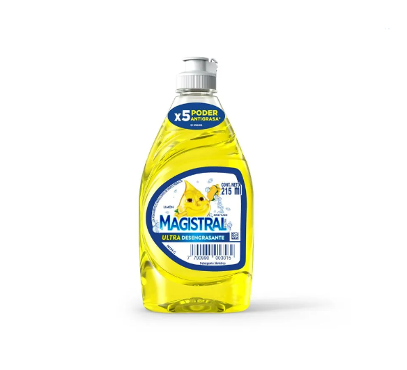 DETERGENTE MAGISTRAL ULTRA LIMON 215cc